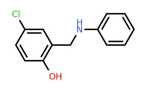CAS 7123-49-1 | 4-Chloro-2-((phenylamino)methyl)phenol