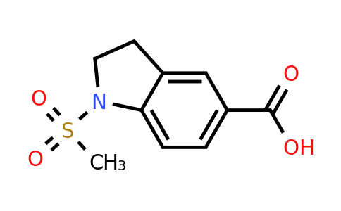 CAS 712319-44-3 | 1-(Methylsulfonyl)indoline-5-carboxylic acid