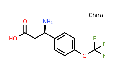 CAS 712321-33-0 | (3R)-3-Amino-3-[4-(trifluoromethoxy)phenyl]propanoic acid