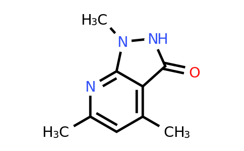 CAS 71290-70-5 | 1,4,6-Trimethyl-1H,2H,3H-pyrazolo[3,4-b]pyridin-3-one