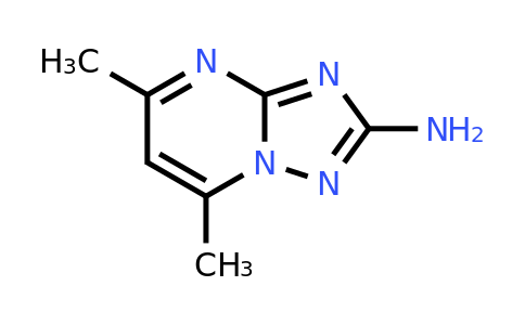 CAS 7135-02-6 | 5,7-dimethyl-[1,2,4]triazolo[1,5-a]pyrimidin-2-amine