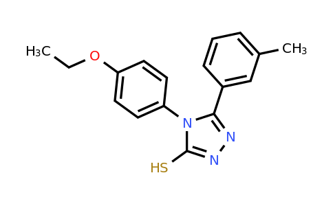 CAS 713506-46-8 | 4-(4-ethoxyphenyl)-5-(3-methylphenyl)-4H-1,2,4-triazole-3-thiol