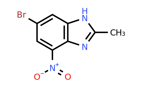 CAS 713530-56-4 | 6-Bromo-2-methyl-4-nitro-1H-benzo[D]imidazole