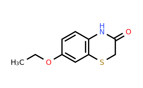 CAS 71387-69-4 | 7-ethoxy-3,4-dihydro-2H-1,4-benzothiazin-3-one