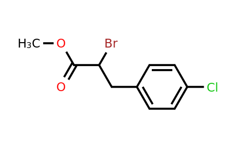 CAS 7141-89-1 | methyl 2-bromo-3-(4-chlorophenyl)propanoate