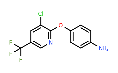 CAS 71422-80-5 | 4-((3-Chloro-5-(trifluoromethyl)pyridin-2-yl)oxy)aniline