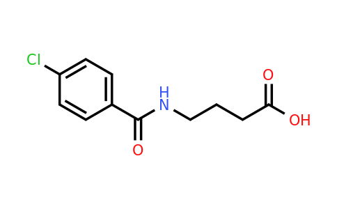 CAS 71455-51-1 | 4-[(4-chlorophenyl)formamido]butanoic acid
