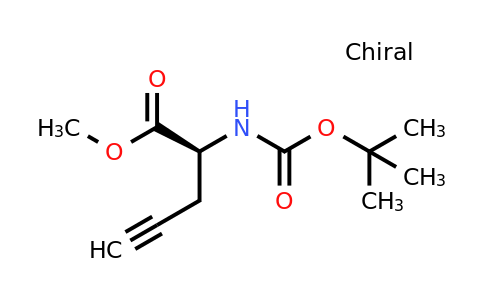 CAS 71460-02-1 | (S)-2-(Boc-amino)-4-pentynoic acid methyl ester