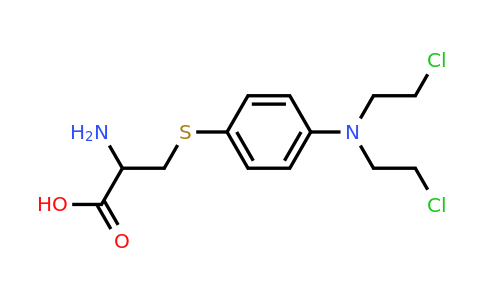 CAS 7147-15-1 | 2-Amino-3-((4-(bis(2-chloroethyl)amino)phenyl)thio)propanoic acid