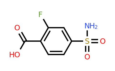 CAS 714968-42-0 | 2-fluoro-4-sulfamoylbenzoic acid