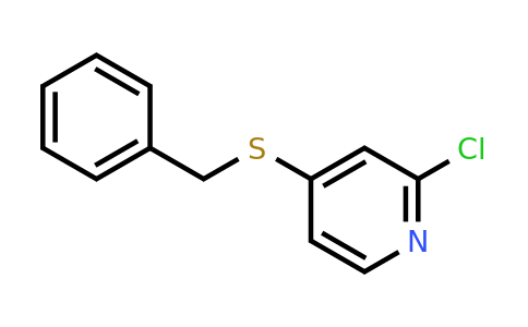 CAS 71506-79-1 | 4-(Benzylthio)-2-chloropyridine