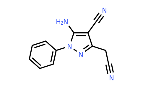 CAS 7152-40-1 | 5-amino-3-(cyanomethyl)-1-phenyl-1H-pyrazole-4-carbonitrile