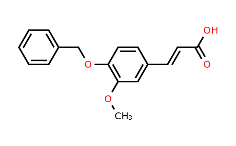 CAS 7152-95-6 | 3-(4-(Benzyloxy)-3-methoxyphenyl)acrylic acid