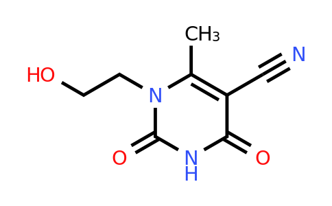CAS 7154-48-5 | 1-(2-Hydroxyethyl)-6-methyl-2,4-dioxo-1,2,3,4-tetrahydropyrimidine-5-carbonitrile