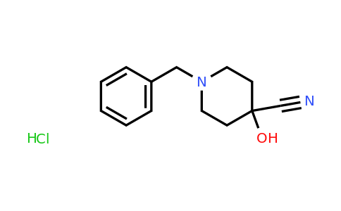 CAS 71617-20-4 | 1-Benzyl-4-hydroxypiperidine-4-carbonitrile hydrochloride