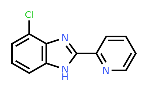 CAS 71635-99-9 | 4-chloro-2-(pyridin-2-yl)-1H-1,3-benzodiazole