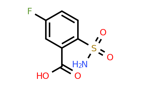 CAS 716359-66-9 | 5-fluoro-2-sulfamoylbenzoic acid