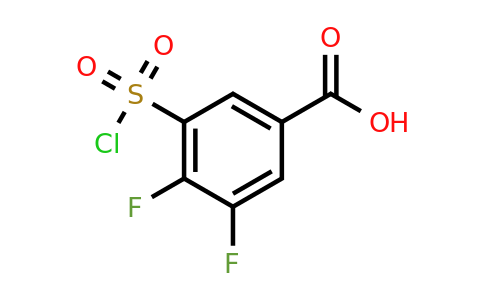 CAS 716361-76-1 | 3-(chlorosulfonyl)-4,5-difluorobenzoic acid