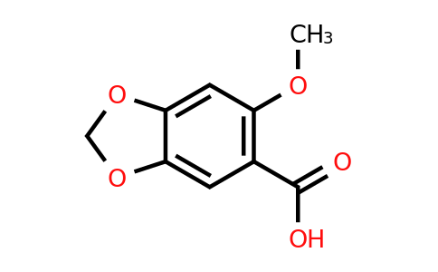 CAS 7168-93-6 | 6-methoxy-1,3-dioxaindane-5-carboxylic acid