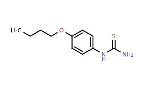 CAS 71680-89-2 | 1-(4-Butoxyphenyl)thiourea