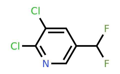 CAS 71690-06-7 | 2,3-Dichloro-5-(difluoromethyl)pyridine