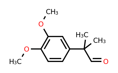 CAS 717105-57-2 | 2-(3,4-Dimethoxyphenyl)-2-methylpropanal