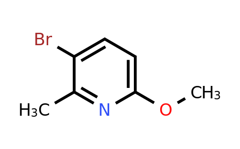 CAS 717843-47-5 | 3-Bromo-6-methoxy-2-methylpyridine