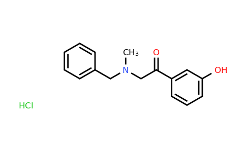 CAS 71786-67-9 | 2-(Benzyl(methyl)amino)-1-(3-hydroxyphenyl)ethanone hydrochloride
