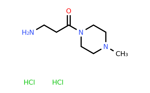 CAS 717904-35-3 | 1-(3-Amino-propionyl)-4-methyl-piperazine dihydrochloride