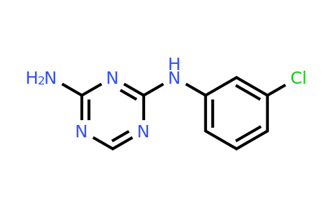 CAS 718-43-4 | N2-(3-Chlorophenyl)-1,3,5-triazine-2,4-diamine