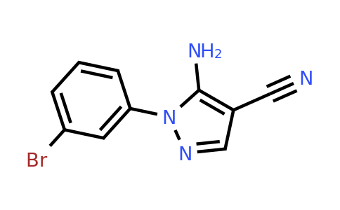 CAS 71856-56-9 | 5-amino-1-(3-bromophenyl)-1H-pyrazole-4-carbonitrile