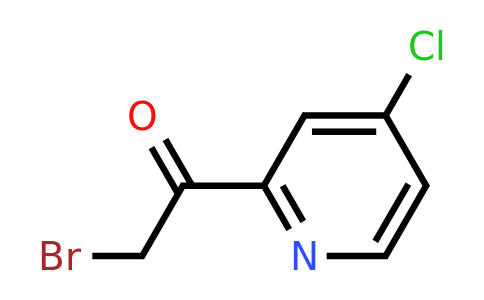 CAS 718595-36-9 | 2-Bromo-1-(4-chloro-pyridin-2-yl)-ethanone