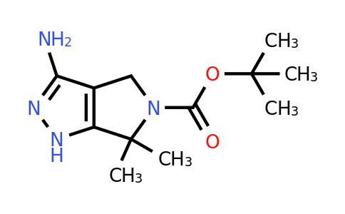 CAS 718632-44-1 | Tert-butyl 3-amino-6,6-dimethylpyrrolo[3,4-C]pyrazole-5(1H,4H,6H)-carboxylate