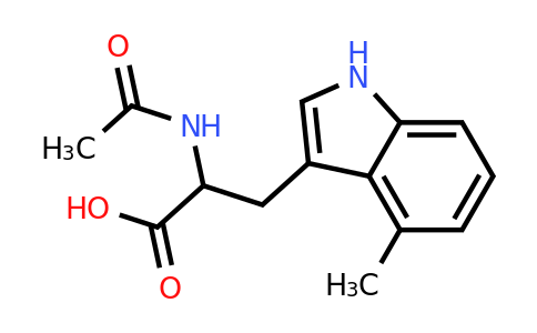 CAS 71953-89-4 | 2-Acetamido-3-(4-methyl-1h-indol-3-yl)propanoic acid