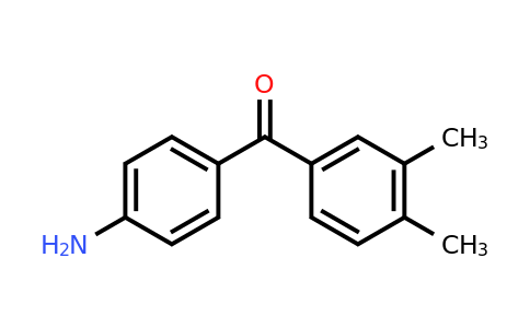 CAS 71969-25-0 | (4-Aminophenyl)(3,4-dimethylphenyl)methanone