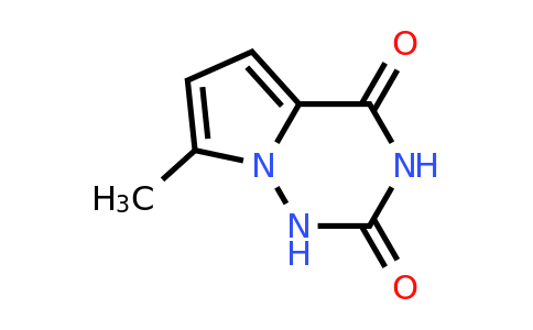 CAS 71971-31-8 | 7-methyl-1H,2H,3H,4H-pyrrolo[2,1-f][1,2,4]triazine-2,4-dione