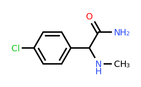 CAS 71972-39-9 | 2-(4-Chlorophenyl)-2-(methylamino)acetamide