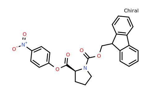 CAS 71989-32-7 | (S)-1-((9H-Fluoren-9-yl)methyl) 2-(4-nitrophenyl) pyrrolidine-1,2-dicarboxylate