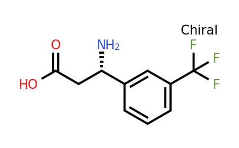 CAS 719995-40-1 | (S)-3-Amino-3-(3-(trifluoromethyl)phenyl)propanoic acid