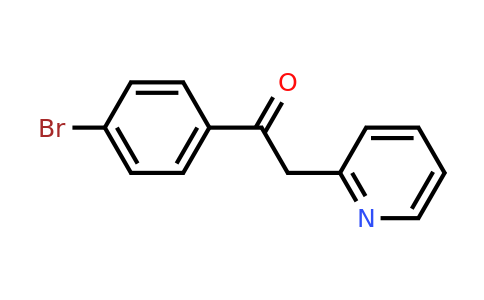 CAS 72053-00-0 | 1-(4-Bromophenyl)-2-(pyridin-2-yl)ethan-1-one