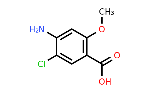 CAS 7206-70-4 | 4-Amino-5-chloro-2-methoxybenzoic acid