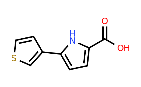 CAS 72078-42-3 | 5-(Thiophen-3-yl)-1H-pyrrole-2-carboxylic acid