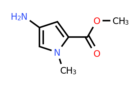 CAS 72083-62-6 | Methyl 4-amino-1-methyl-1H-pyrrole-2-carboxylate