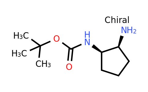 CAS 721395-15-9 | tert-butyl N-[(1R,2S)-2-aminocyclopentyl]carbamate