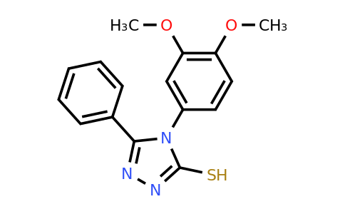 CAS 721408-66-8 | 4-(3,4-dimethoxyphenyl)-5-phenyl-4H-1,2,4-triazole-3-thiol