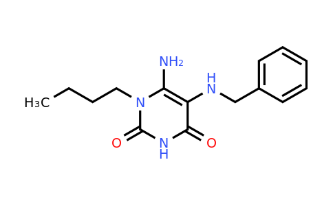 CAS 721415-06-1 | 6-Amino-5-(benzylamino)-1-butylpyrimidine-2,4(1H,3H)-dione