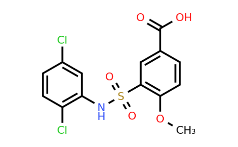CAS 721415-24-3 | 3-[(2,5-dichlorophenyl)sulfamoyl]-4-methoxybenzoic acid