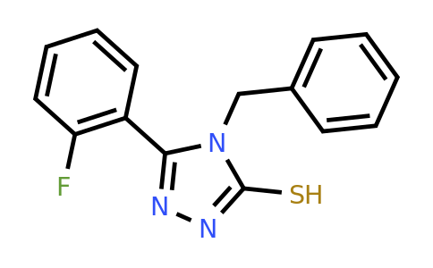 CAS 721415-98-1 | 4-benzyl-5-(2-fluorophenyl)-4H-1,2,4-triazole-3-thiol