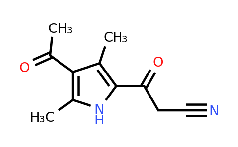 CAS 721417-24-9 | 3-(4-acetyl-3,5-dimethyl-1H-pyrrol-2-yl)-3-oxopropanenitrile