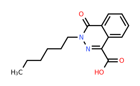 CAS 721418-37-7 | 3-hexyl-4-oxo-3,4-dihydrophthalazine-1-carboxylic acid